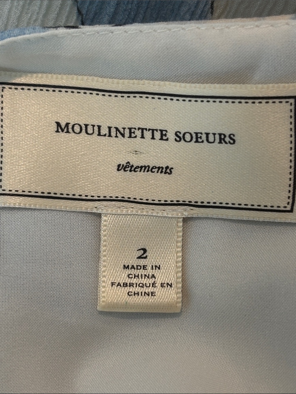 Anthropologie Moulinette Soeurs Watercolor Floral Cap Sleeve Dress Size 2 - Picture 6 of 8